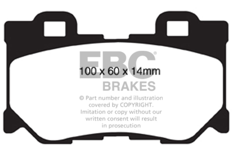 EBC Ultimax2 Rear Brake Pads - UD1347 EBC