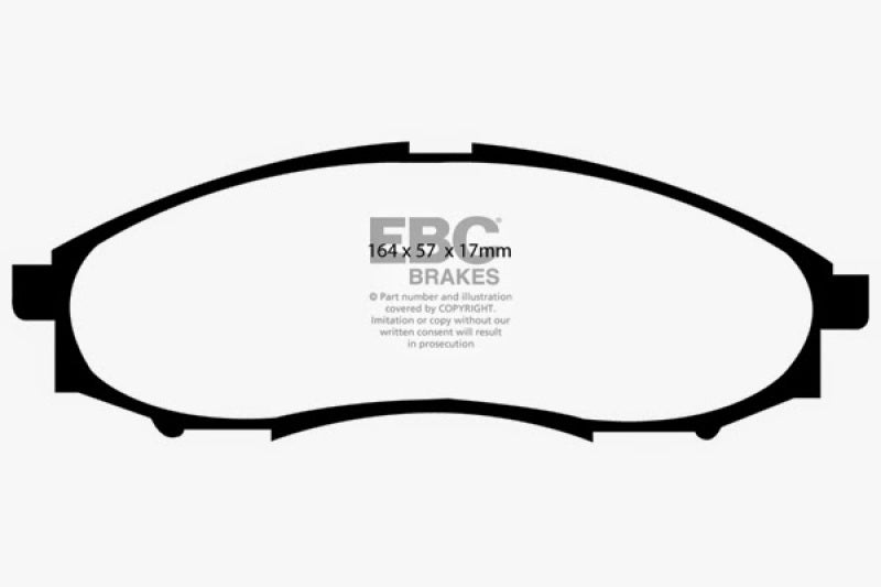 EBC GreenStuff Front Brake Pads - DP61316 EBC