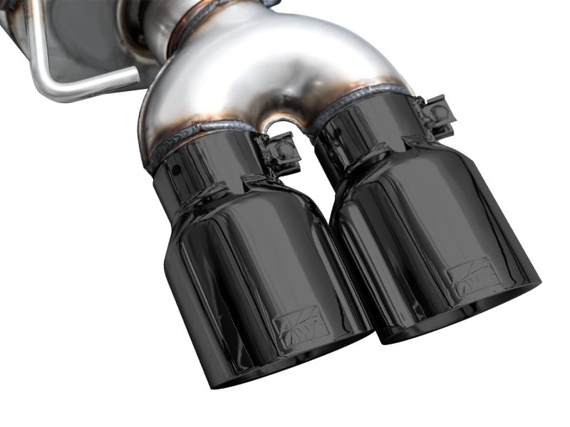 AWE Tuning 19-23 Audi C8 S6/S7 2.9T V6 AWD Touring Edition Exhaust - Diamond Black Tips AWE Tuning