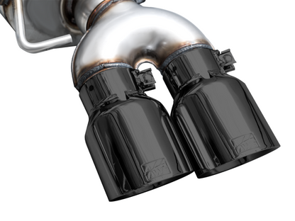 AWE Tuning 19-23 Audi C8 S6/S7 2.9T V6 AWD Touring Edition Exhaust - Diamond Black Tips AWE Tuning