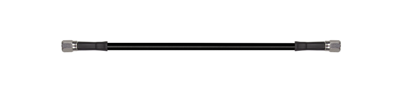Goodridge 54in Universal Brake Line Assembly w/SS Fittings & Black Hose Goodridge