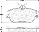 StopTech Premium Ceramic Front Brake Pads - 308.05420