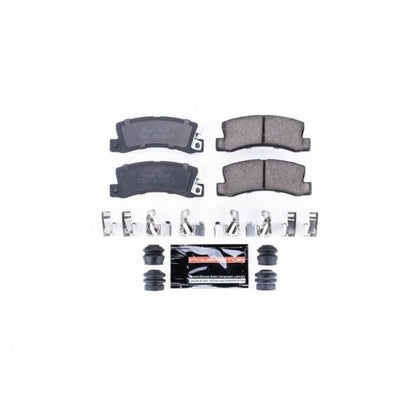 Power Stop 90-92 Geo Prizm Rear Z23 Evolution Sport Brake Pads w/Hardware PowerStop