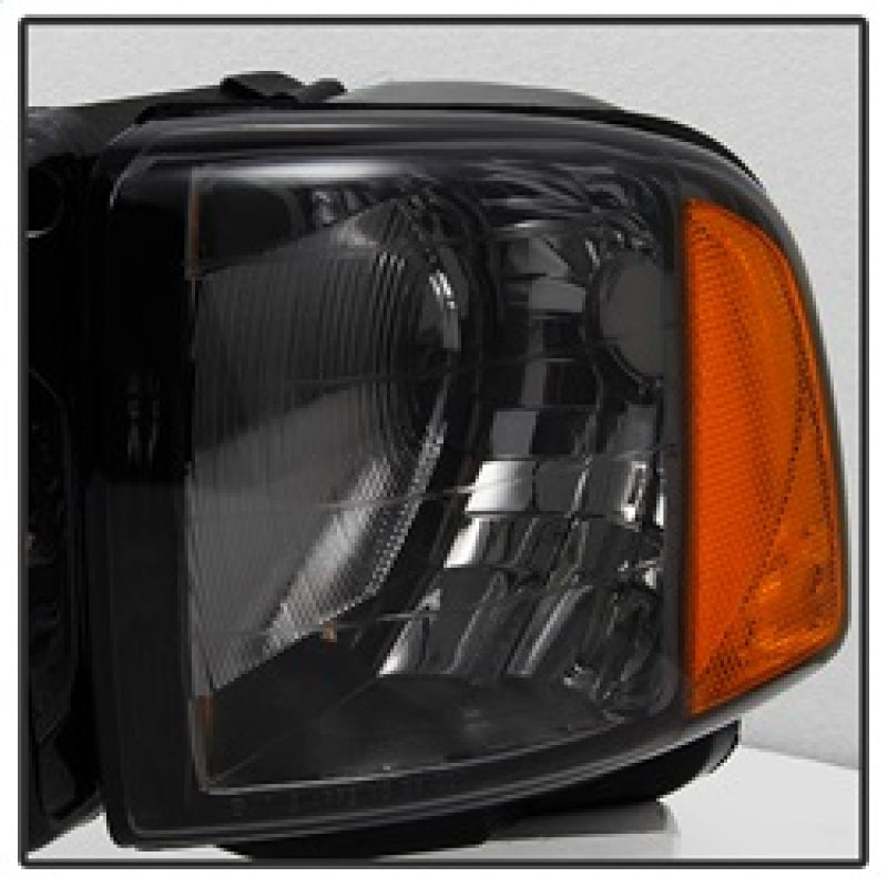 Xtune Dodge Ram Sport Model Only 1999-2002 OEM Headlights Smoked HD-JH-DR99-SP-SM SPYDER