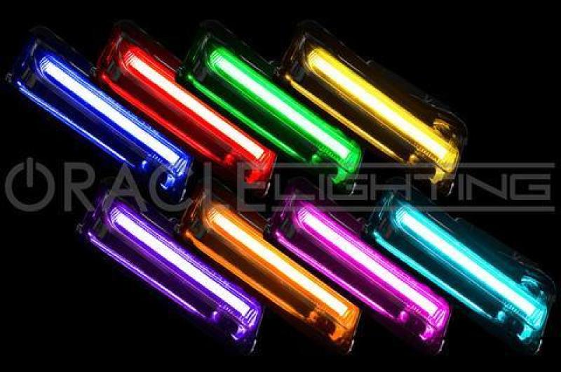 Oracle 16-18 Chevrolet Camaro Backlit Fog Light DRL Upgrade Kit - ColorSHIFT ORACLE Lighting