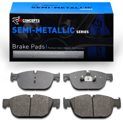 R1 Front Semi-Metallic Brake Pads 2016-2017 Peugeot RCZ (Mexico)/508 (Mexico) - 2311-1966-00