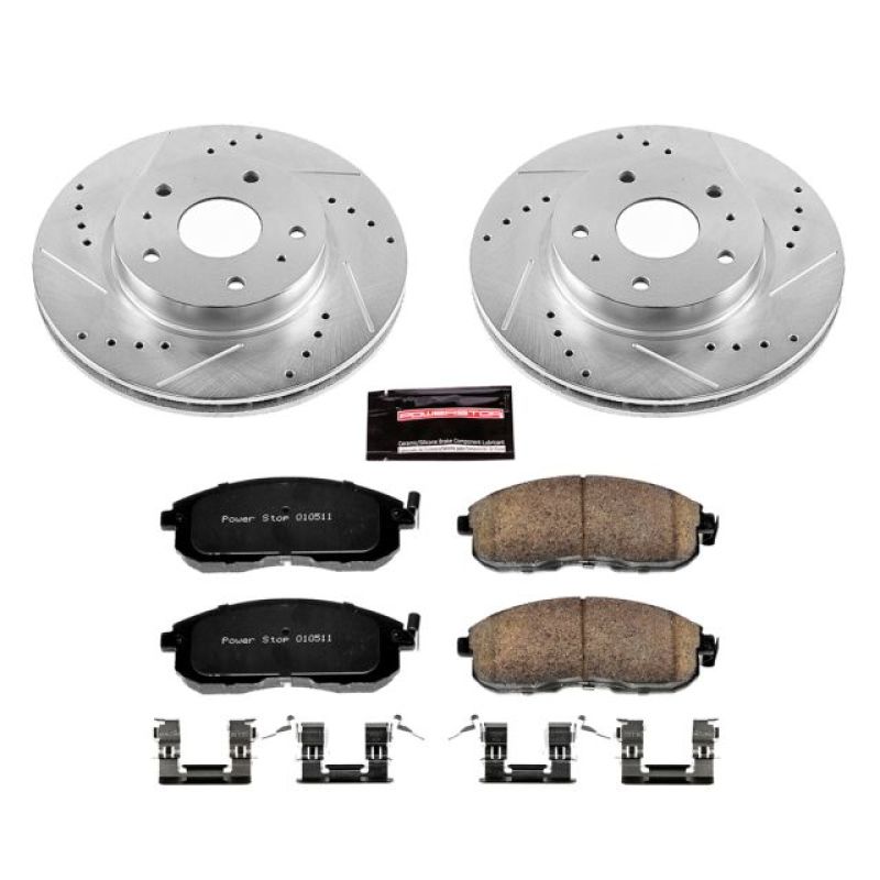 Power Stop 07-13 Suzuki SX4 Front Z23 Evolution Sport Brake Kit PowerStop