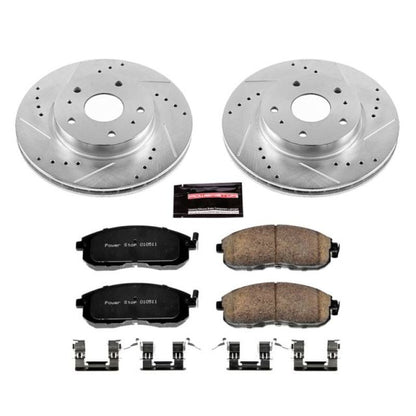 Power Stop 07-13 Suzuki SX4 Front Z23 Evolution Sport Brake Kit PowerStop