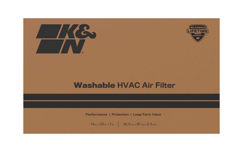 K&N HVAC Filter 14 X 24 X 1 Merv 8