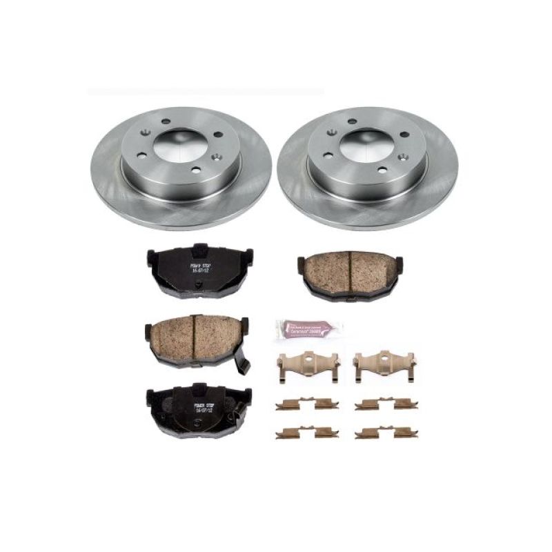 Power Stop 97-06 Hyundai Elantra Rear Autospecialty Brake Kit PowerStop