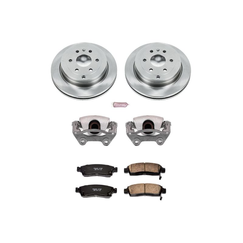 Power Stop 08-17 Buick Enclave Rear Autospecialty Brake Kit w/Calipers PowerStop