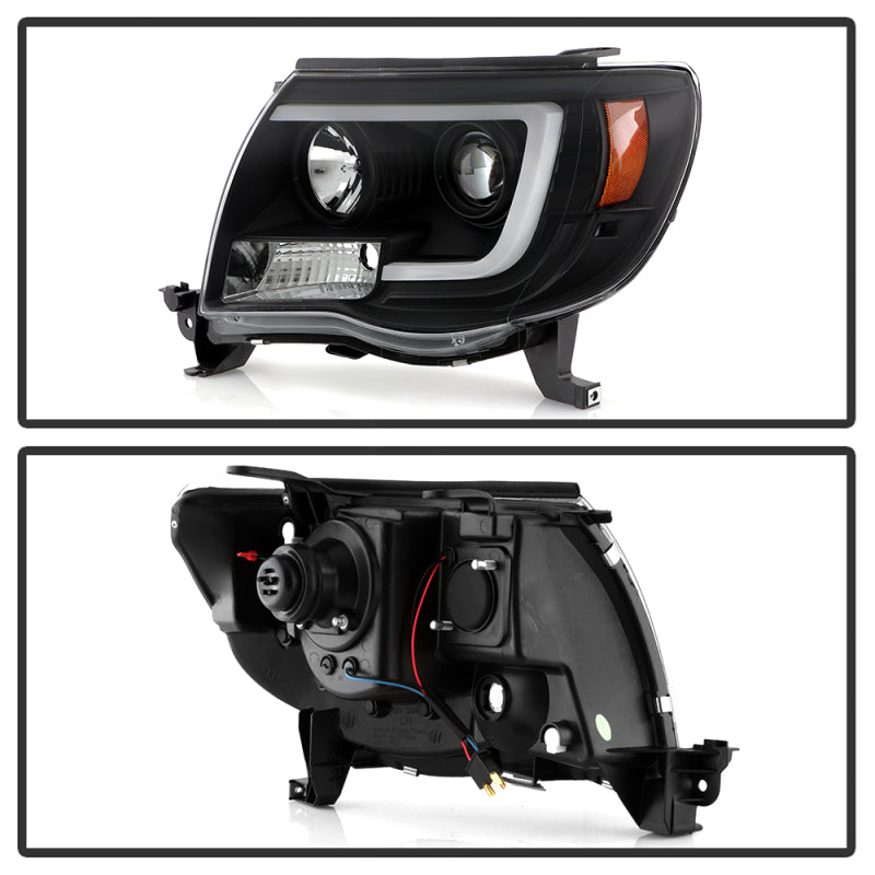 Spyder Toyota Tacoma 05-11 V2 High-Power LED Headlights - Black PRO-YD-TT05PL-BK SPYDER