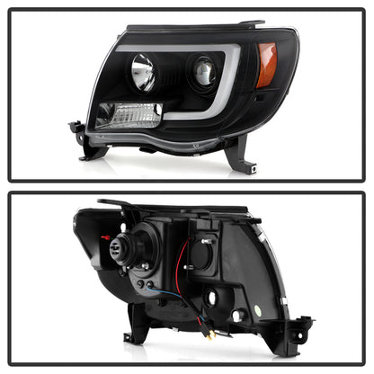 Spyder Toyota Tacoma 05-11 V2 High-Power LED Headlights - Black PRO-YD-TT05PL-BK SPYDER