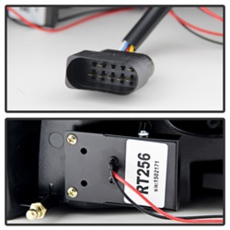Spyder Audi A6 05-08 4Dr Sedan Only Light Bar LED Tail Lights Smke ALT-YD-AA605V2-LBLED-SM SPYDER
