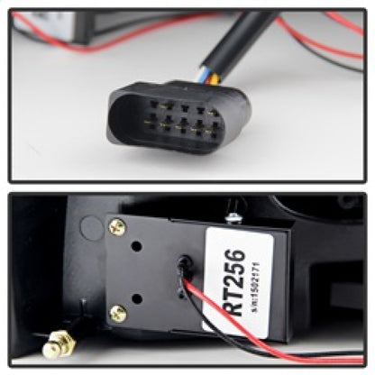 Spyder Audi A6 05-08 4Dr Sedan Only Light Bar LED Tail Lights Smke ALT-YD-AA605V2-LBLED-SM SPYDER