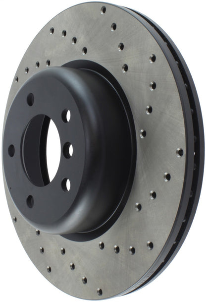 StopTech Sport Cross Drilled Brake Rotor - Front Right Stoptech