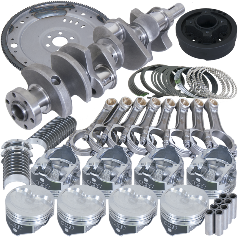 Eagle Ford 302 3.400in Crank 5.400in I-Beam Rods 4.030in Pistons 157 Tooth FW Balanced Assembly