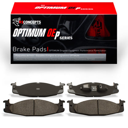R1 94-03 Ford E-150 Econoline Front Optimum OE Brake Pads