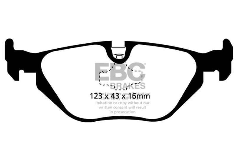 EBC Ultimax2 Rear Brake Pads - UD692