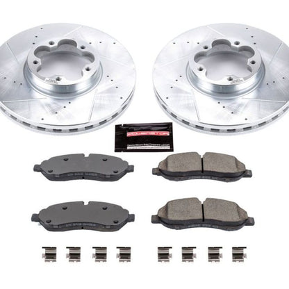 Power Stop 15-18 Ford Transit-350 HD Front Z23 Evolution Sport Brake Kit PowerStop