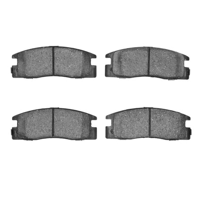 R1 Rear Ceramic Brake Pads 1988-1995 Isuzu Pickup/Amigo & More - 2310-0398-00