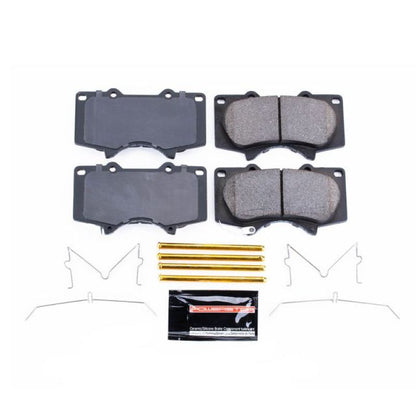 Power Stop 10-19 Toyota 4Runner Front Z23 Evolution Sport Brake Pads w/Hardware PowerStop