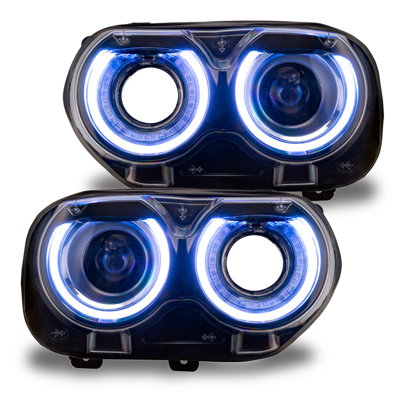Oracle 15-21 Dodge Challenger RGB+W Headlight DRL Upgrade Kit - ColorSHIFT 2 ORACLE Lighting