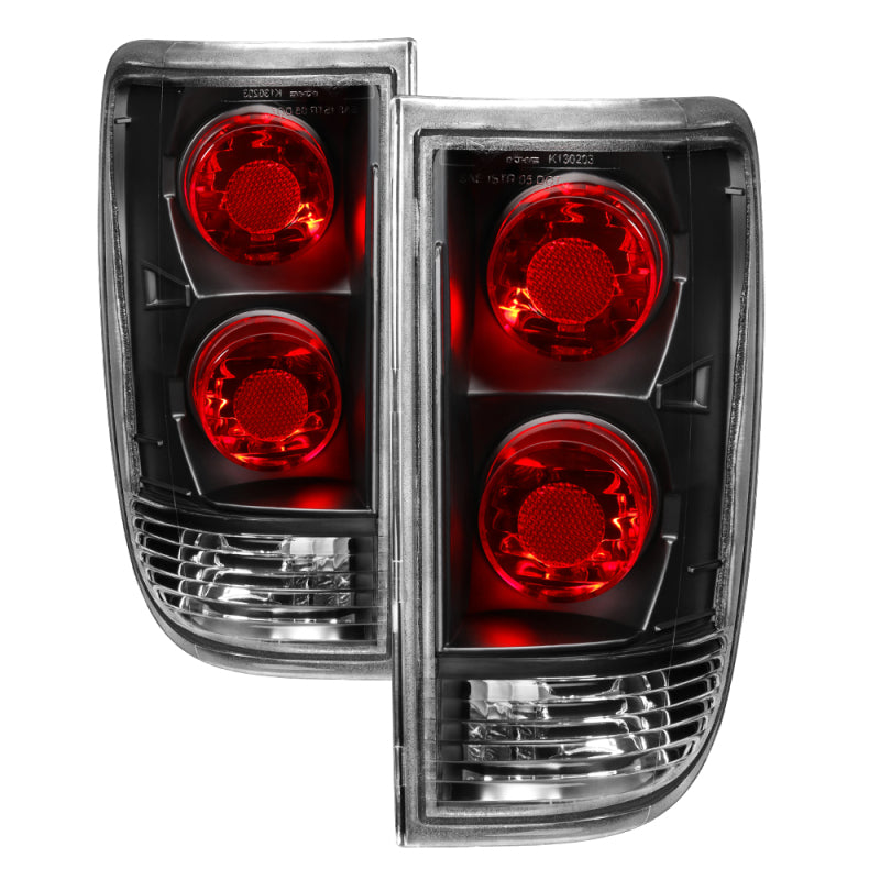 xTune Chevy Blazer 95-05 / GMC Jimmy 95-05 Euro Style Tail Lights - Black ALT-JH-CB95-BK SPYDER