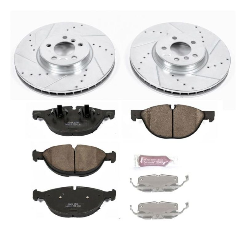 Power Stop 08-10 BMW X6 Front Z23 Evolution Sport Brake Kit PowerStop