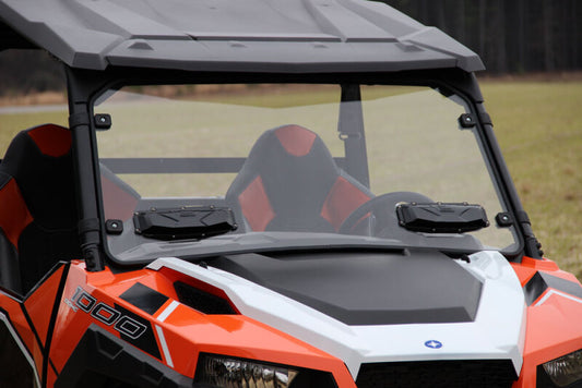 Seizmik Polaris General Scratch-Resistant Hard-Coated Polycarbonate Full Front Windshield – 25018
