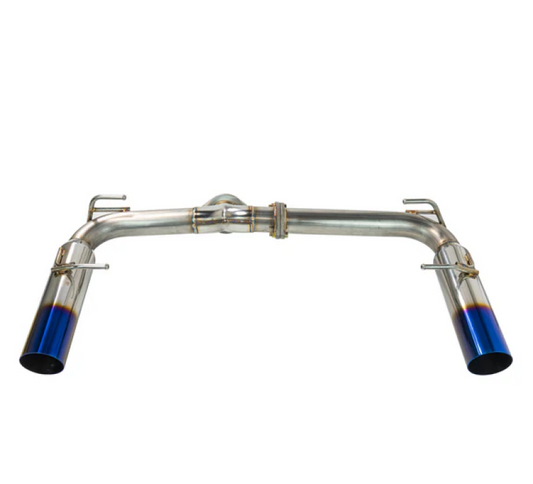 Remark 2022+ Subaru BRZ/Toyota GR86 BOSO Axle Back Exhaust w/Burnt Stainless Steel Tip Remark