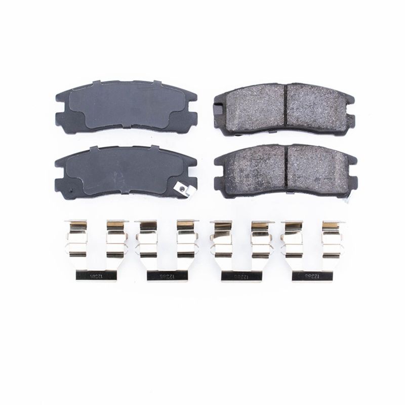 Power Stop 95-05 Chrysler Sebring Rear Z17 Evolution Ceramic Brake Pads w/Hardware PowerStop