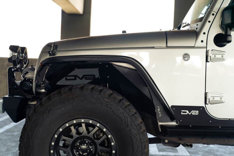 DV8 Offroad 07-18 Jeep Wrangler JK Slim Fender Flares FDJK-07