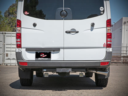 aFe Vulcan Series 3 IN 304 Stainless Steel DPF-Back Exhaust System w/ Polished Tip - 49-36504-P