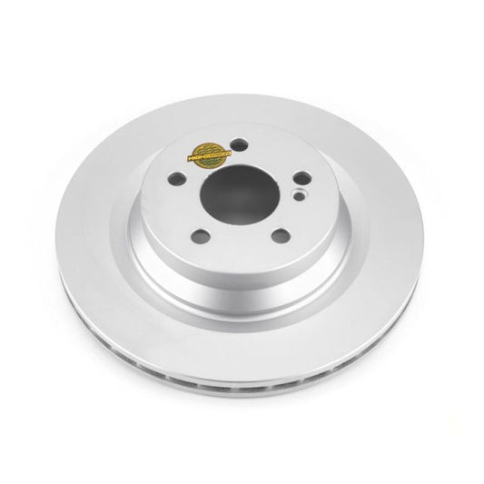Power Stop 12-18 Mercedes-Benz CLS550 Rear Evolution High Carbon Geomet Coated Rotor PowerStop