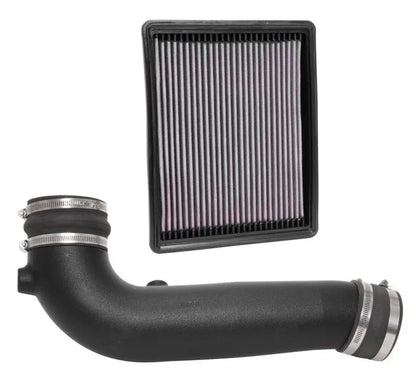 Airaid 17-18 GMC Sierra/Yukon V8-6.2L F/I Jr Intake Kit - Oiled / Red Media Airaid