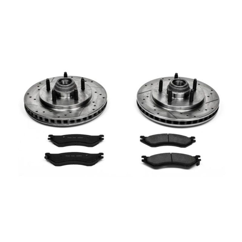 Power Stop 00-02 Ford Expedition Front Z23 Evolution Sport Brake Kit PowerStop