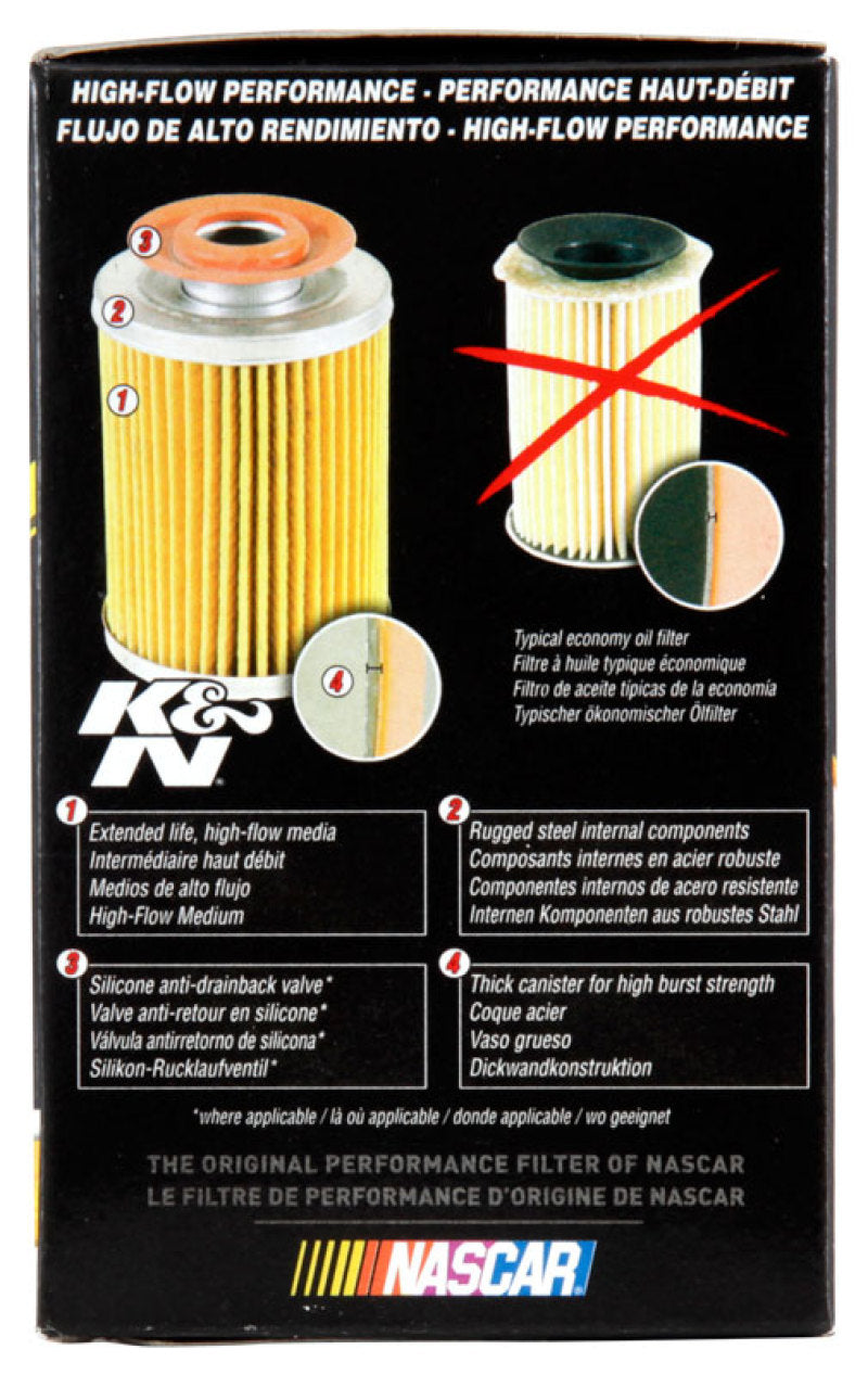 K&N Oil Filter OIL FILTER; AUTOMOTIVE K&N Engineering