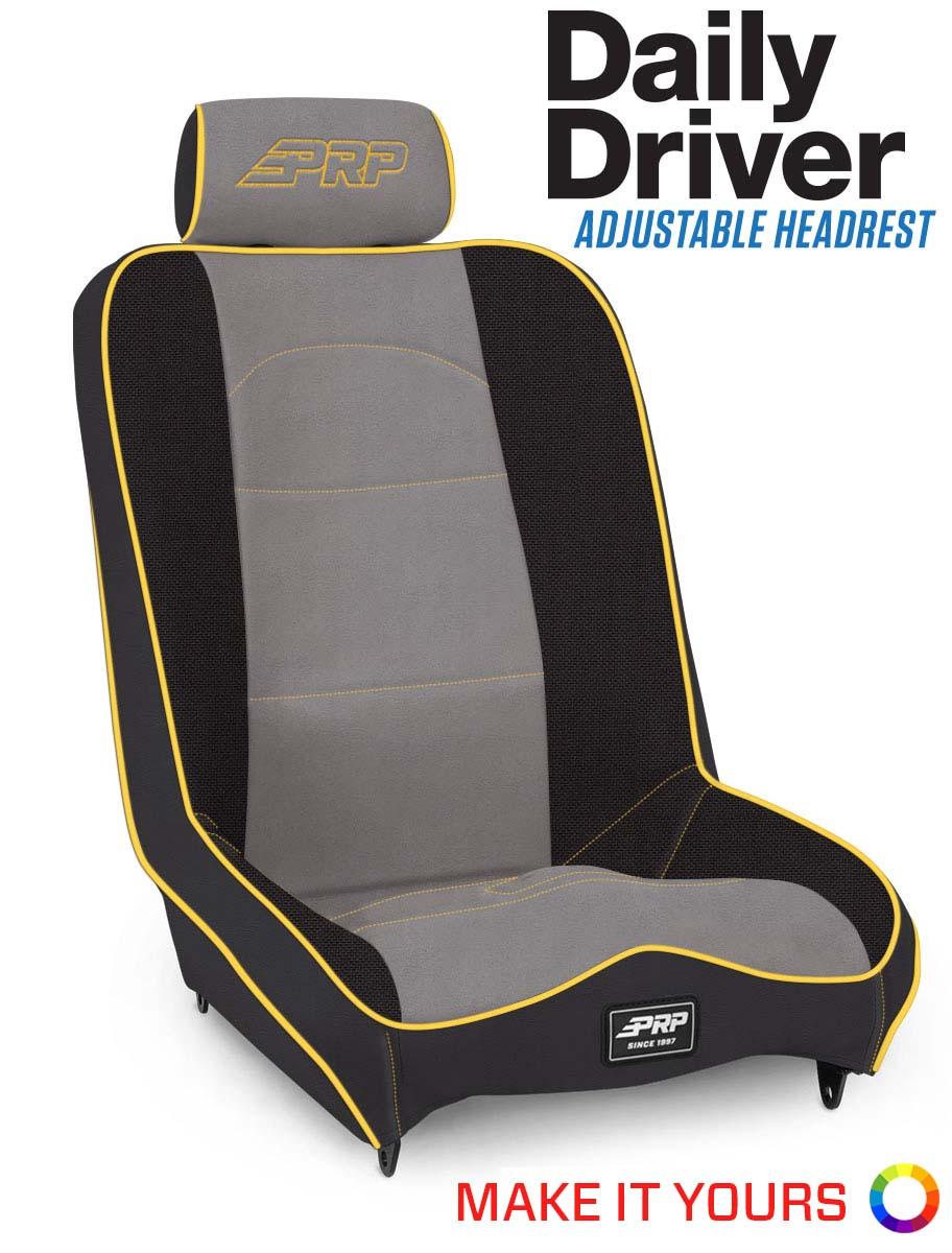PRP Daily Driver Low Back Suspension Seat (CUSTOM DO NOT ORDER CALL FOR PRICING) A140112-EST0670