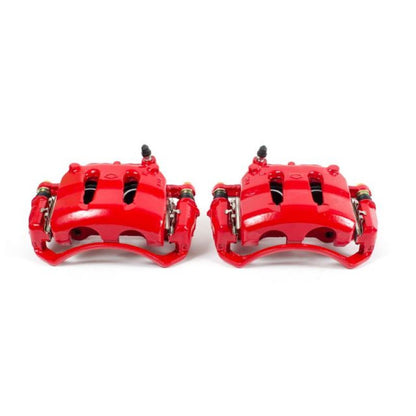 Power Stop 93-94 Nissan D21 Front Red Calipers w/Brackets - Pair PowerStop