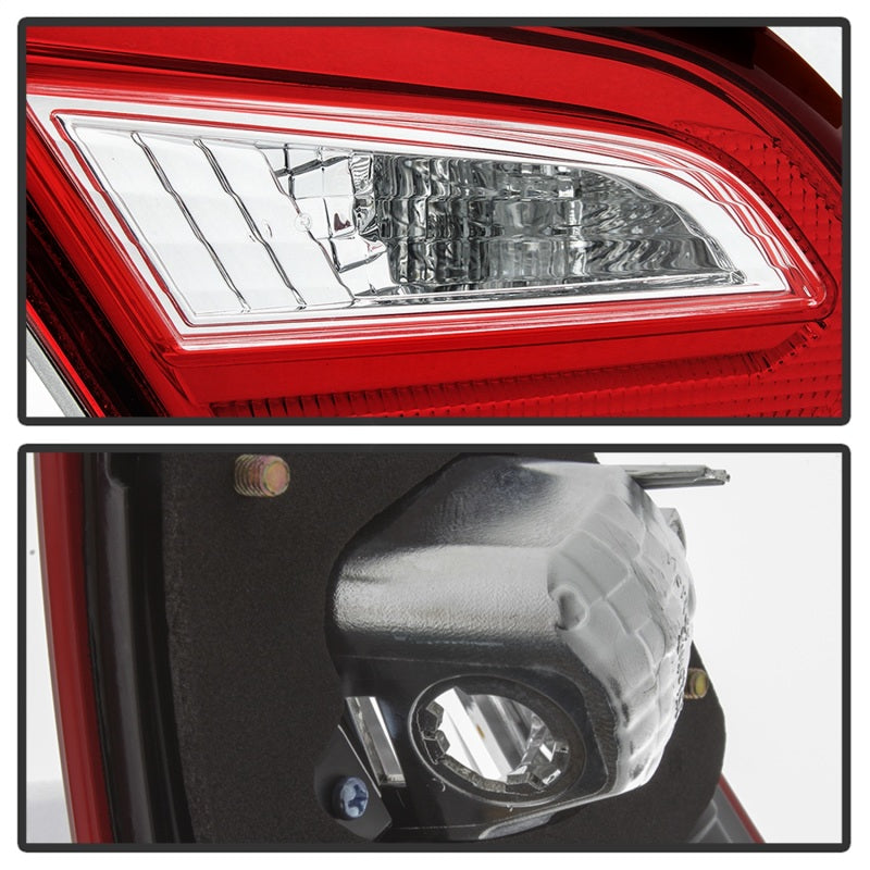 xTune 16-18 Nissan Altima 4DR Driver Side Tail Light - OEM Inner Left (ALT-JH-NA16-4D-OE-IL) SPYDER