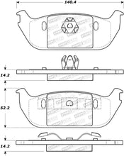 Load image into Gallery viewer, StopTech Premium Ceramic Brake Pads - 308.09520