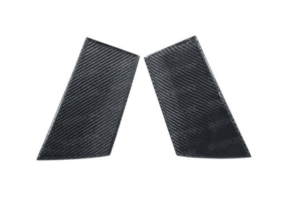 Seibon BP0910NS370 Carbon Fiber B-Pillars for 2009–2020 Nissan 370Z