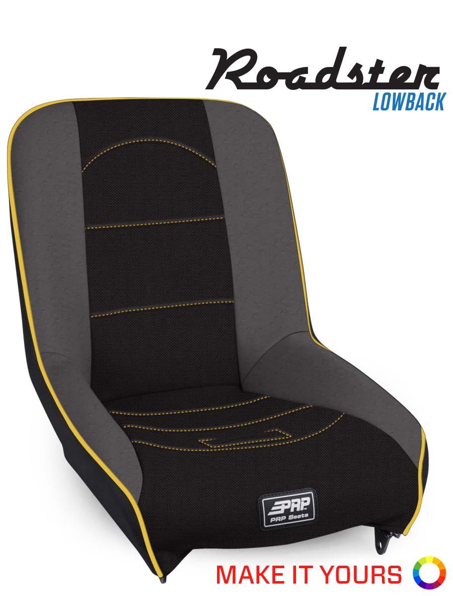 PRP Roadster Low Back Suspension Seat CUSTOM A150112-EST4884