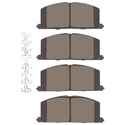 R1 Front Semi-Metallic Brake Pads 1983-1999 Chevrolet/Geo & More - 2311-0242-00