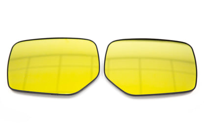 OLM Wide Angle Convex Mirrors with Defrosters (Golden) - 2015-2021 WRX / STI
