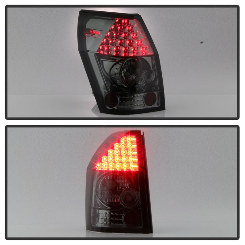 Spyder Dodge Magnum 05-08 LED Tail Lights Smoke ALT-YD-DMAG05-LED-SM SPYDER