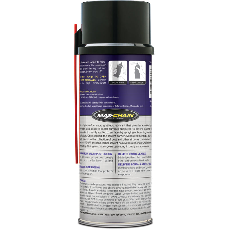 Royal Purple Max-Chain Synthetic Chain Lubricant - 11oz