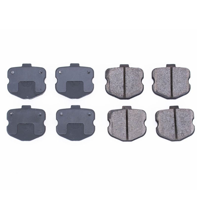 Power Stop 06-13 Chevrolet Corvette Rear Z16 Evolution Ceramic Brake Pads PowerStop