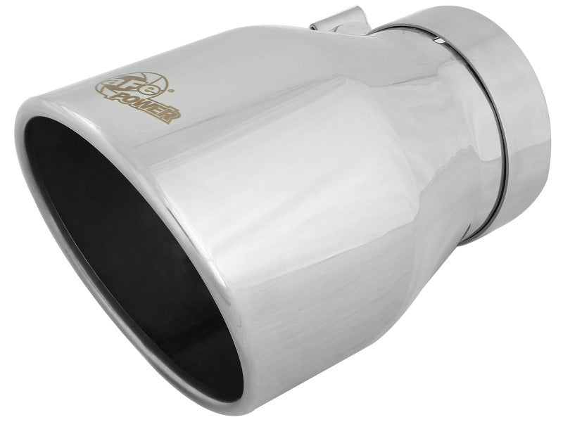 afe MACH Force-Xp 4" 304 Stainless Steel Exhaust Tip - 49T40604-P09